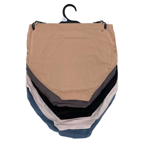 Tahari Women's Seamless Jacquard Briefs: 5 Pack / Size - Picture 2 of 6